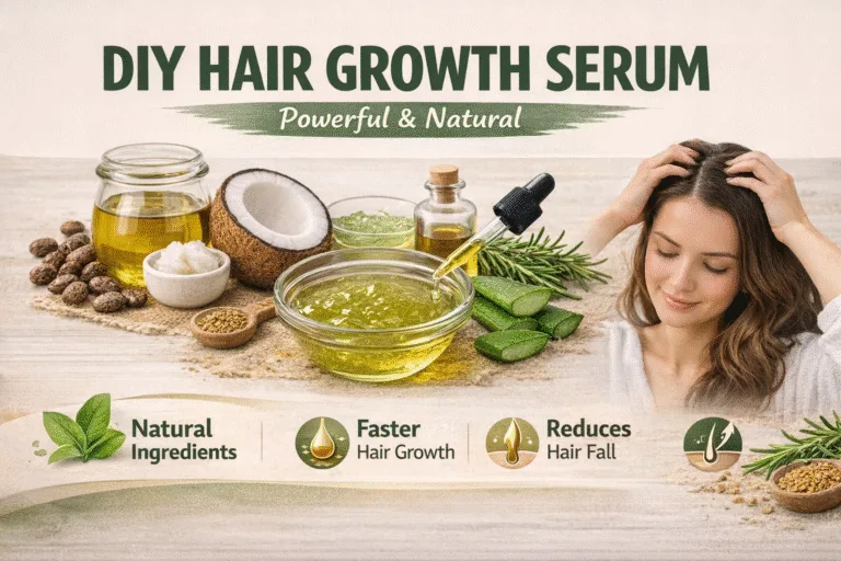 DIY Hair Growth Serum Recipe for Faster Hair Growth  Thicker Hair Naturally
