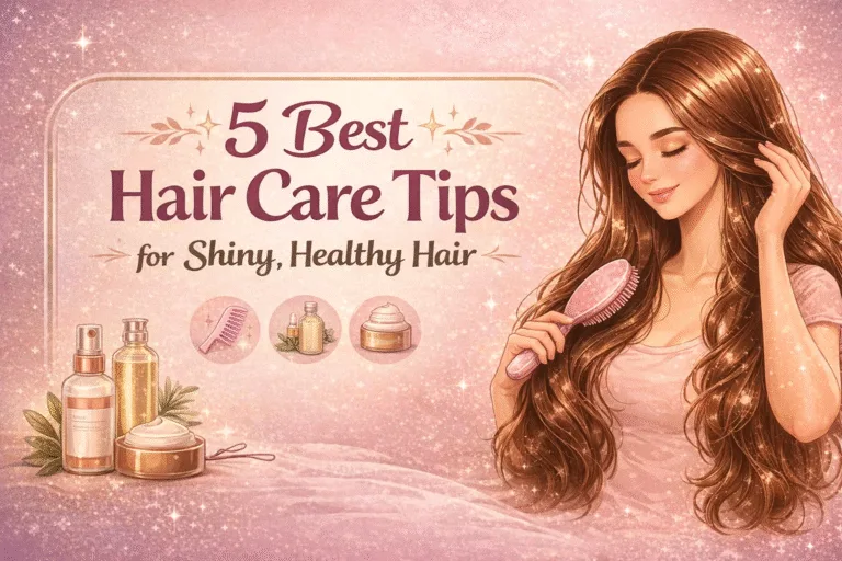 5 Easy Daily Hair Care Tips for Shiny, Healthy Hair Step-by-Step Routine