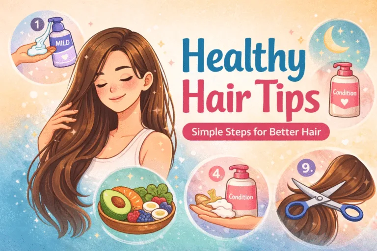 9 Essential Healthy Hair Care Tips  Routine for Shiny, Strong Hair  Healthy Hair Guide