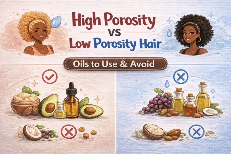 High Porosity vs Low Porosity Hair Care Best Oils for Natural Hair Guide