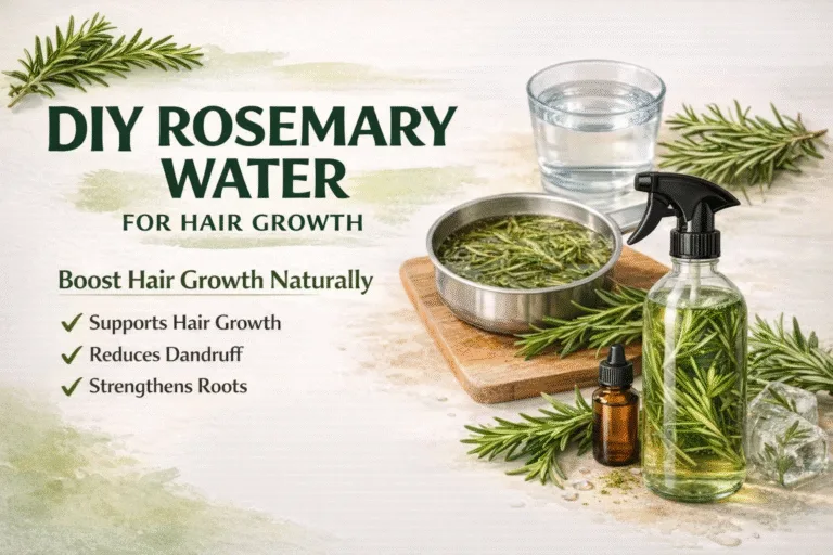 How to Make Rosemary Water for Hair Growth  Easy DIY Natural Hair Tonic Recipe