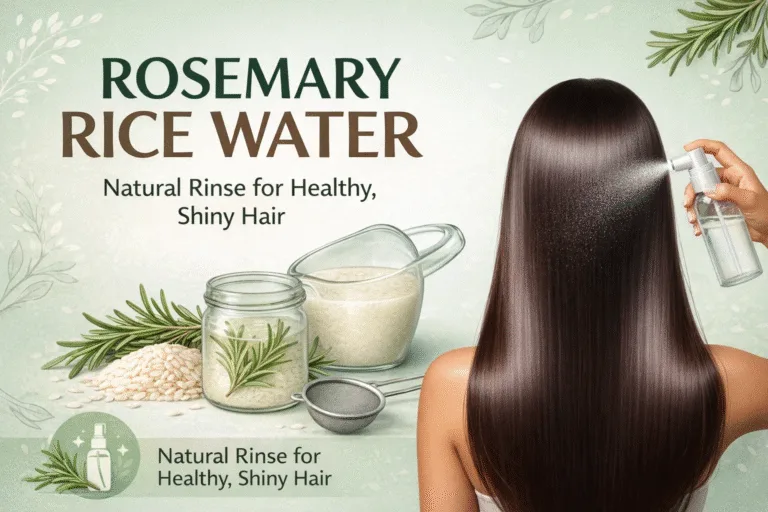 How to Make Rosemary Rice Water for Hair Growth  Shine Recipe