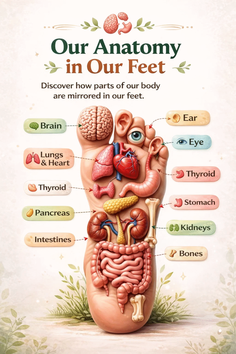 Foot Reflexology Map Guide Learn How Your Feet Connect to Your Organs