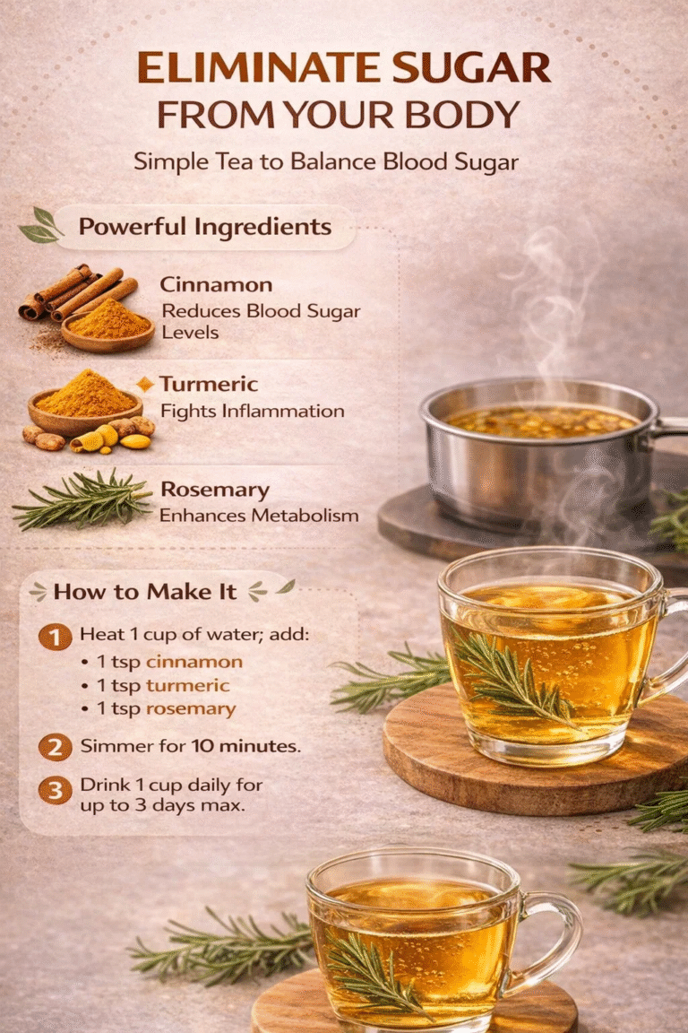 3-Ingredient Sugar Detox Tea Recipe to Balance Blood Sugar Naturally