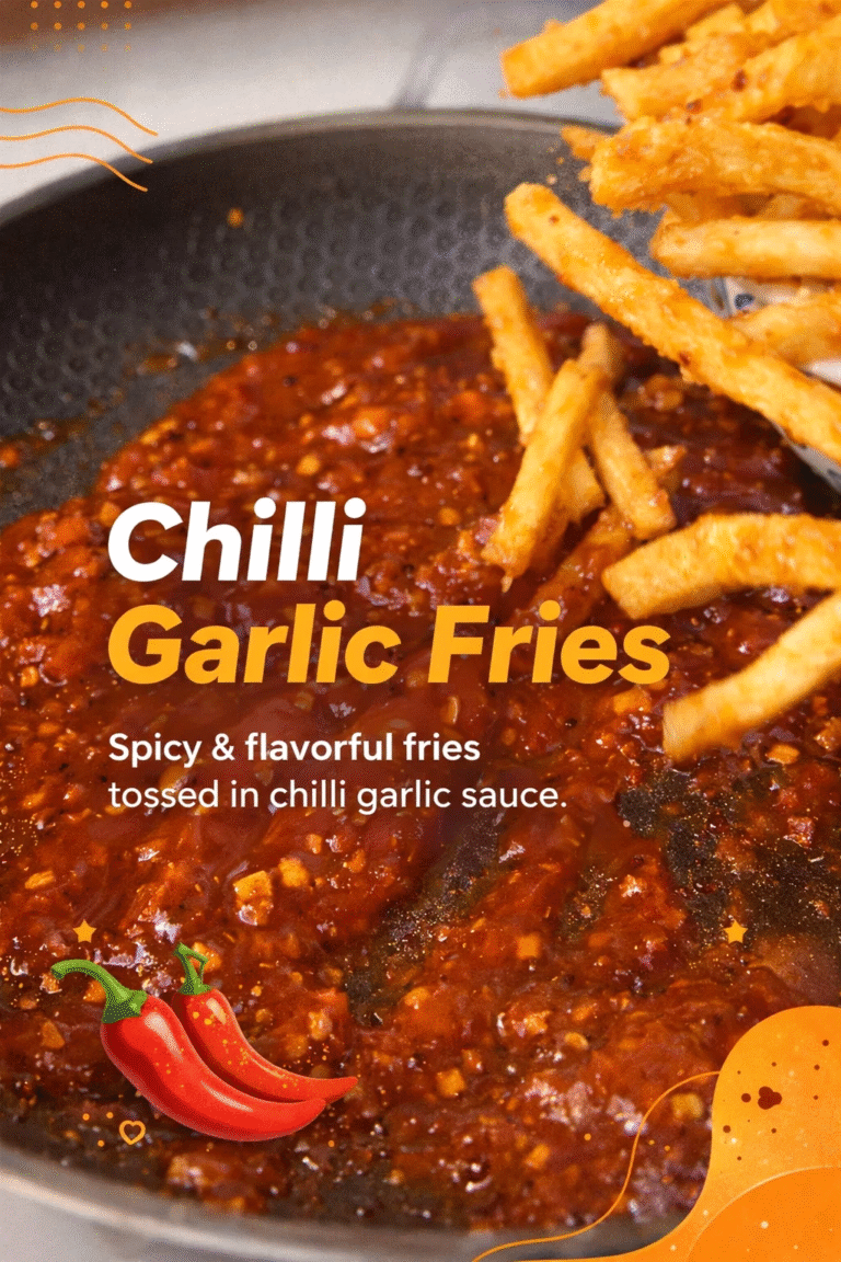 Crispy Chilli Garlic Fries Recipe  Ramzan Special Iftar Snack