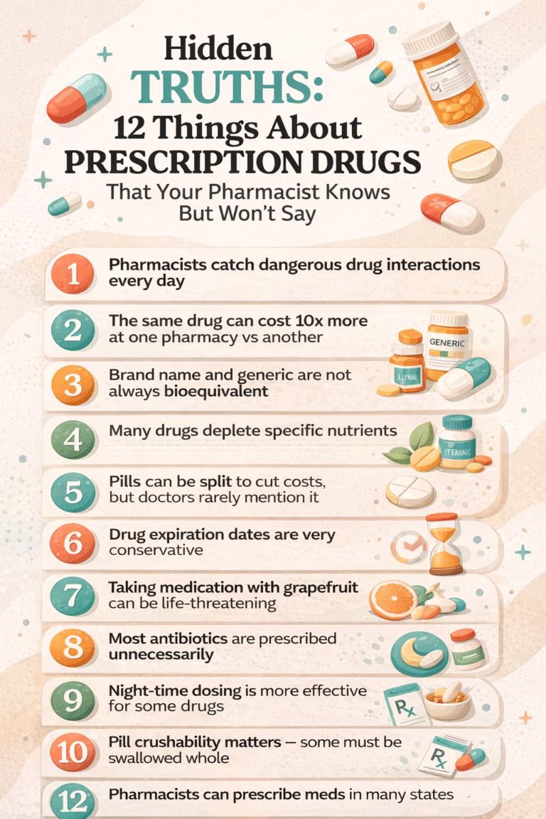 12 Hidden Truths About Prescription Drugs Your Pharmacist Wont Tell You