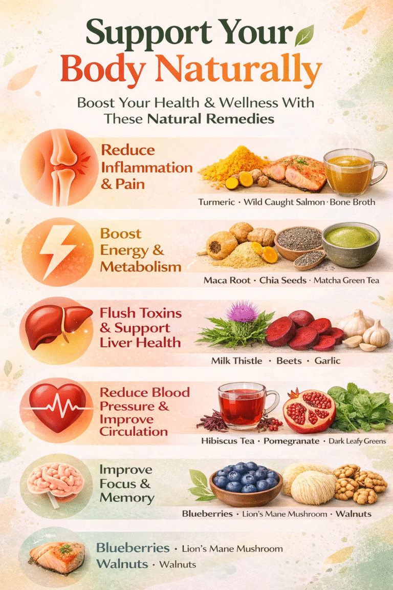 15 Natural Superfoods to Boost Energy, Focus, and Heart Health Naturally
