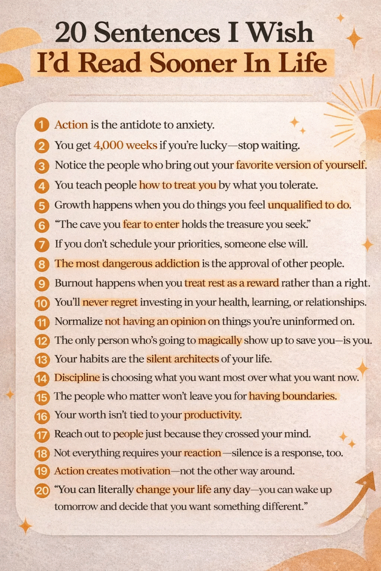 20 Powerful Life Lessons  Motivational Quotes for Personal Growth