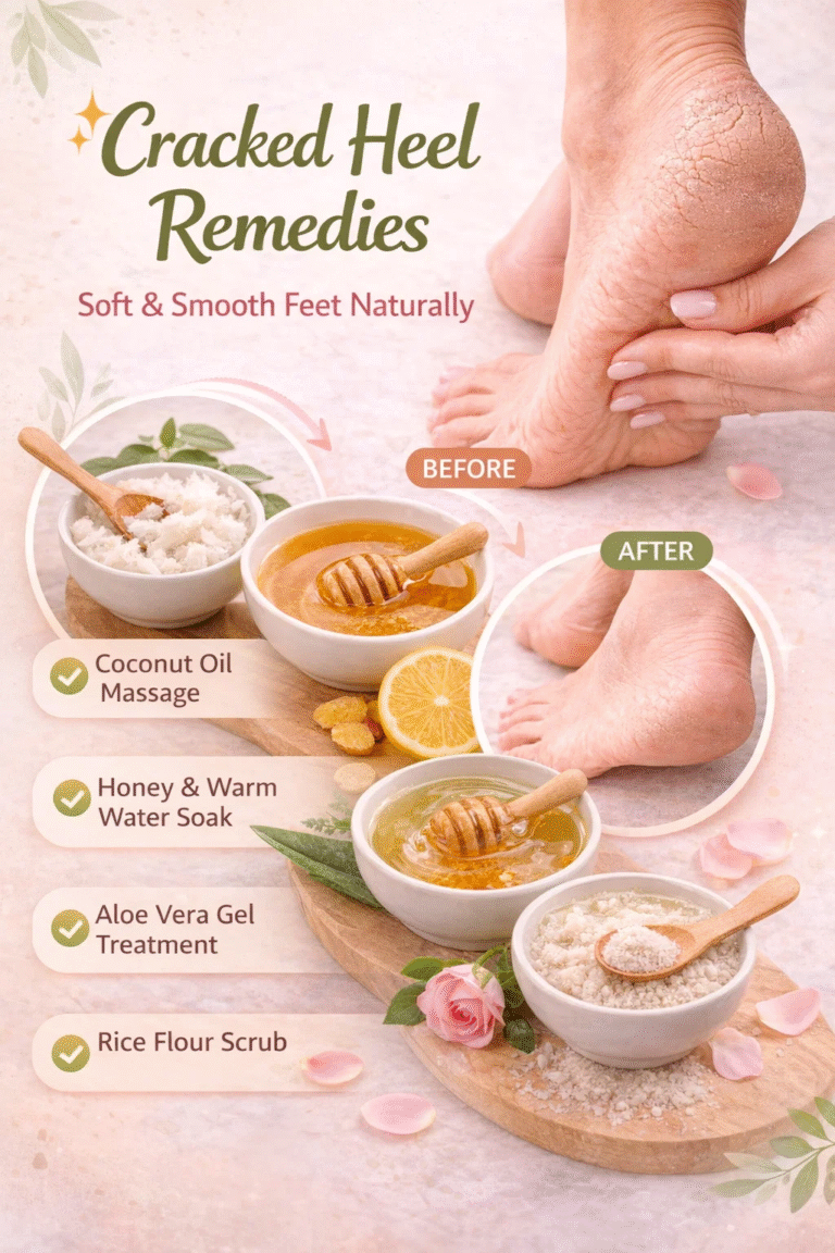 5 Natural Remedies for Cracked Heels  DIY Soft  Smooth Feet Tips