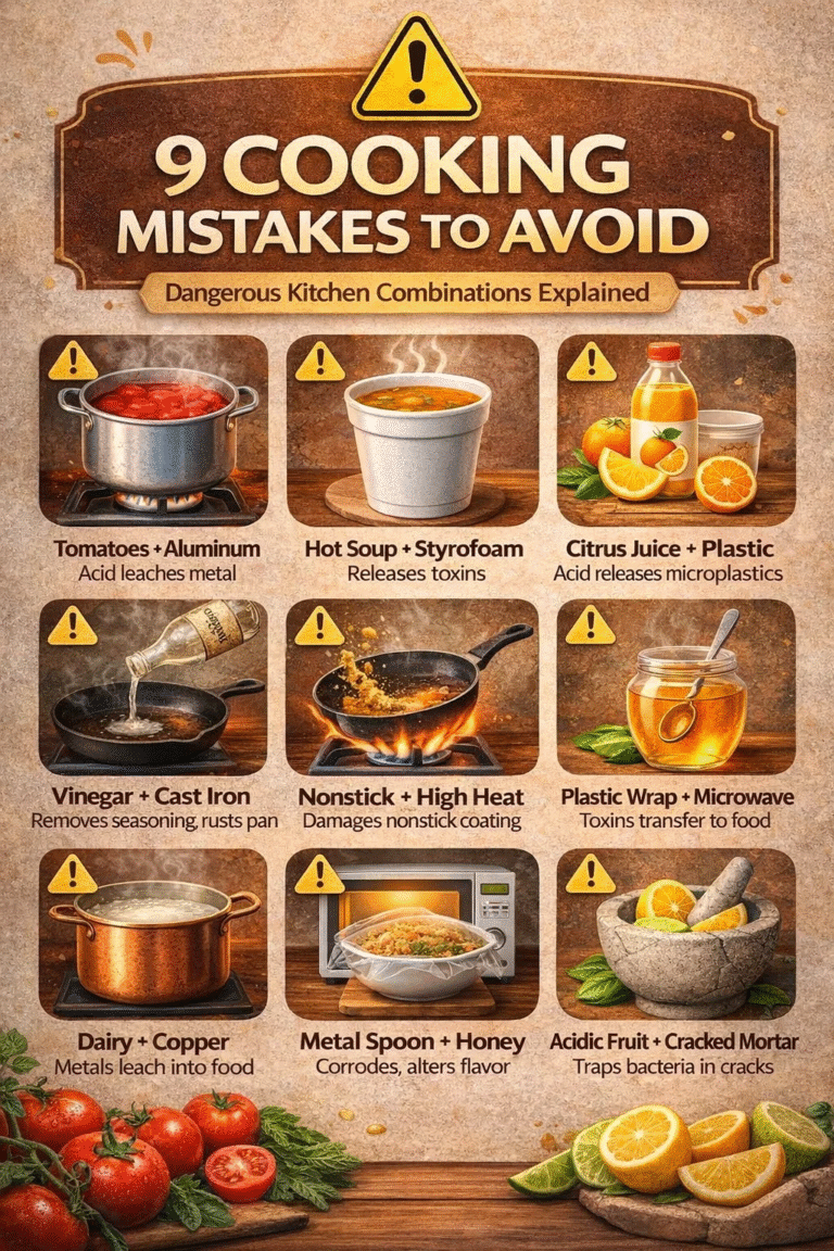 9 Common Cooking Mistakes To Avoid For A Healthier Kitchen And Better Food Safety