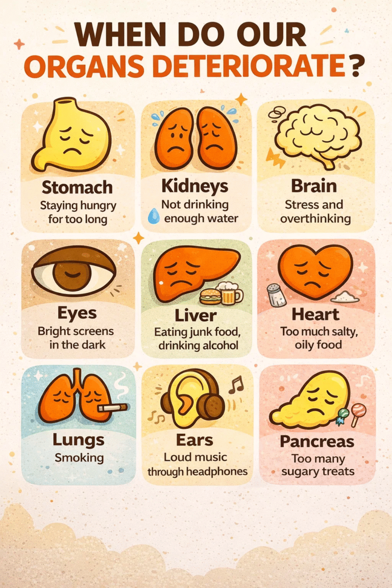9 Daily Habits That Damage Your Body Organs and How to Protect Your Health