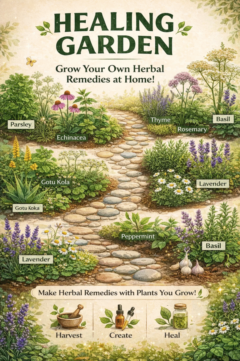 Best Healing Garden Plants Grow Herbal Remedies  Medicinal Herbs at Home
