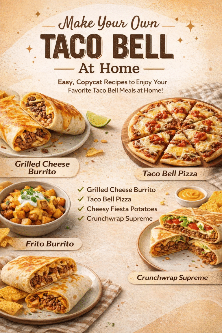 Copycat Taco Bell Recipes How to Make Your Favorite Menu Items at Home