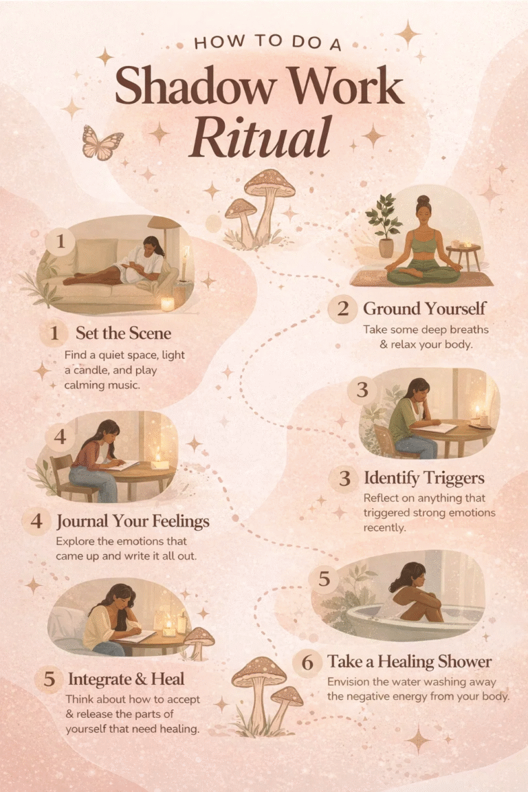 How to Do Shadow Work A Step-by-Step Spiritual Healing Ritual for Inner Integration