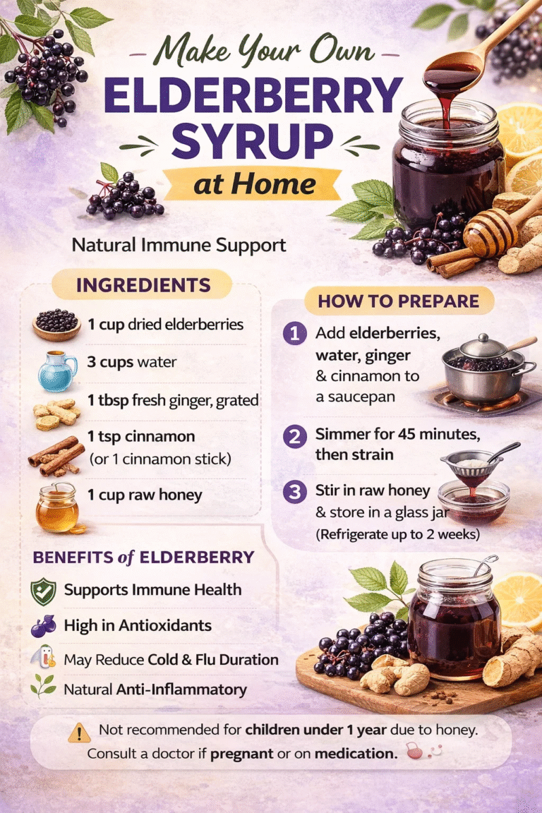 How to Make Elderberry Syrup at Home Natural Immune Support Recipe