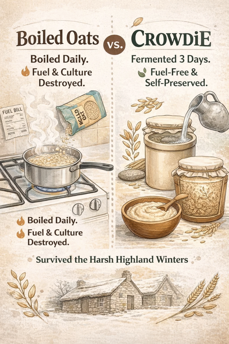 How to Make Traditional Scottish Crowdie The No-Heat Fermented Oat Superfood