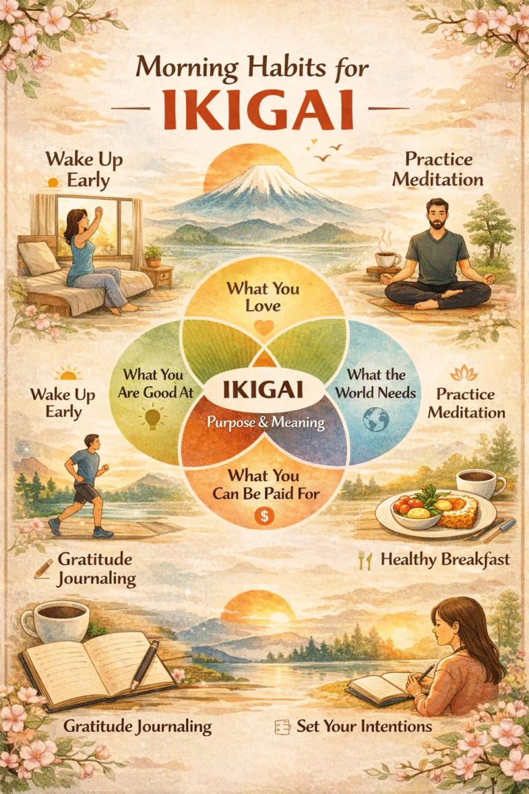 Morning Habits with Ikigai Start Your Day with Purpose  Meaning