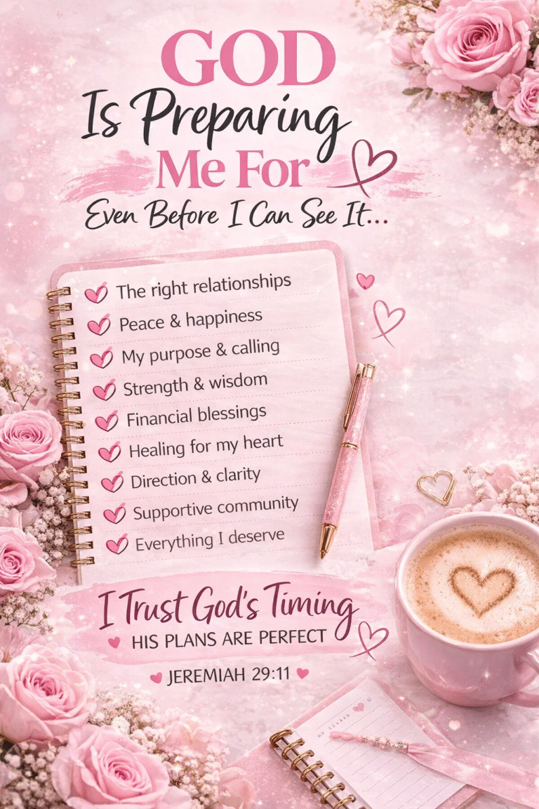 Things God Is Preparing Me For Trusting Gods Plan  Timing  Jeremiah 2911