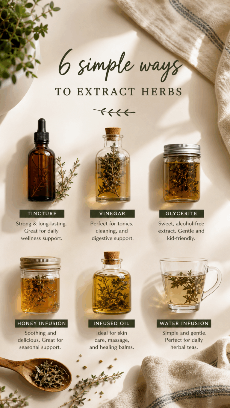 6 Best Ways to Extract Herbs Tinctures, Glycerites, Oils and Infusions