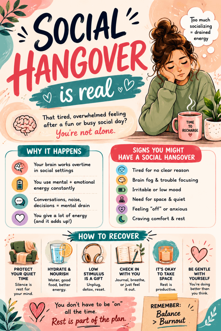 Social Hangover After Socializing Signs, Causes  Recovery Tips for Introverts