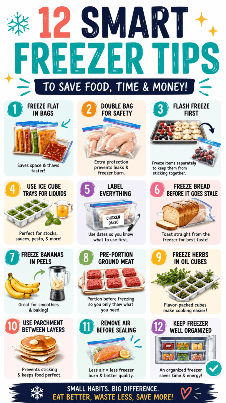 12 Smart Freezer Tips That Actually Work to Save Food  Money