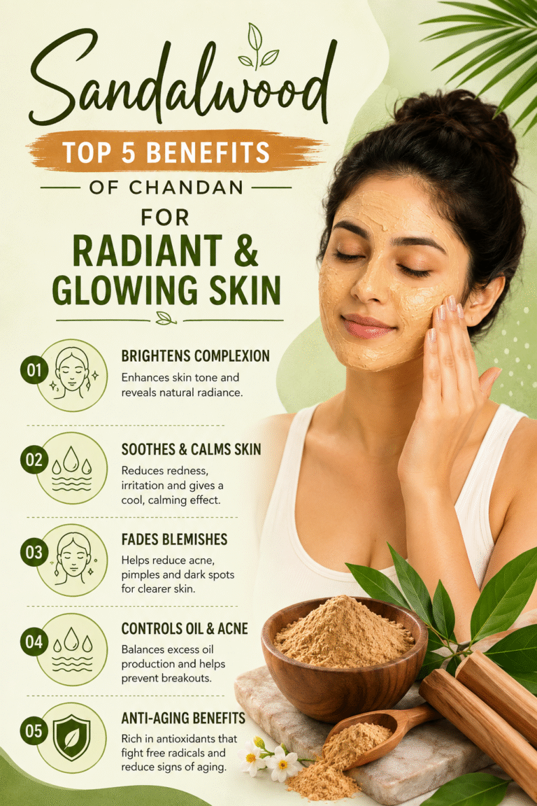 5 Powerful Sandalwood Benefits for Clear, Glowing  Youthful Skin