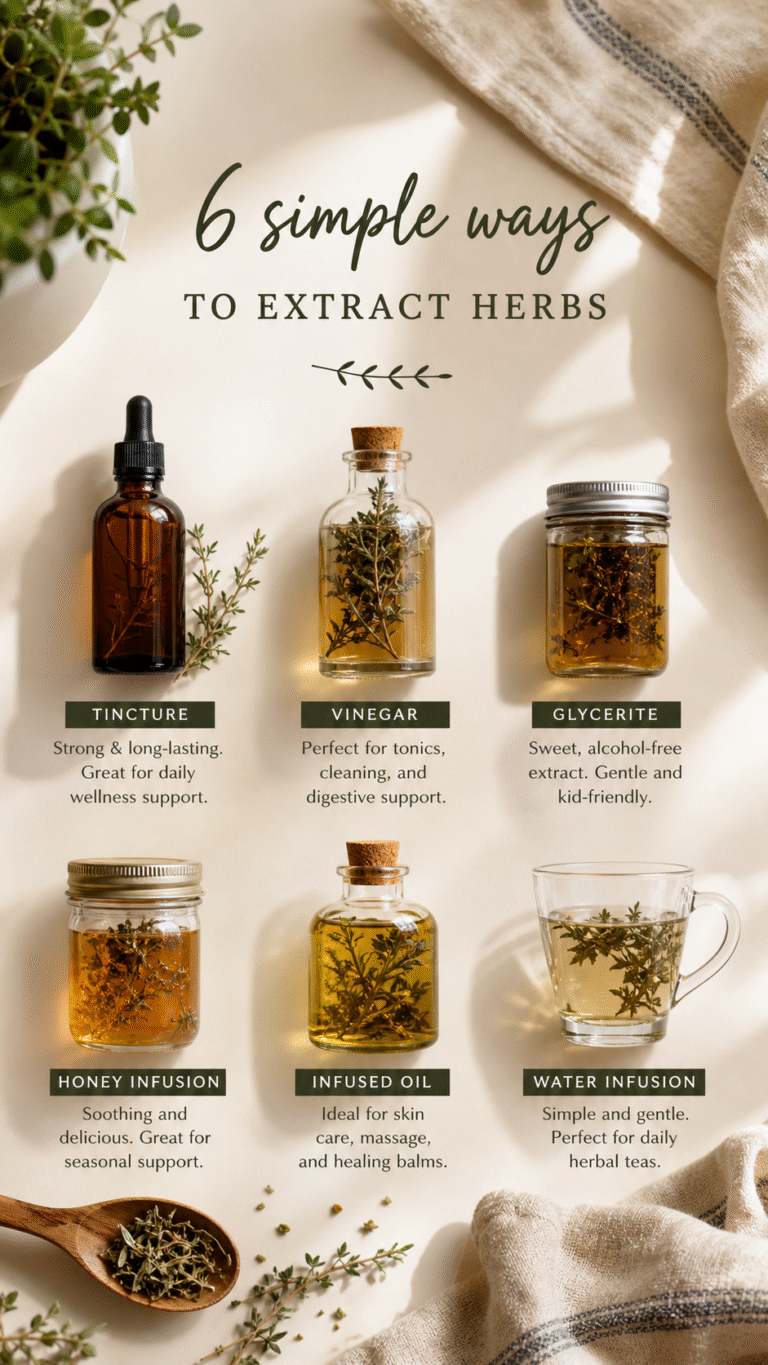6 Best Ways to Extract Herbs Tinctures, Glycerites, Oils and Infusions