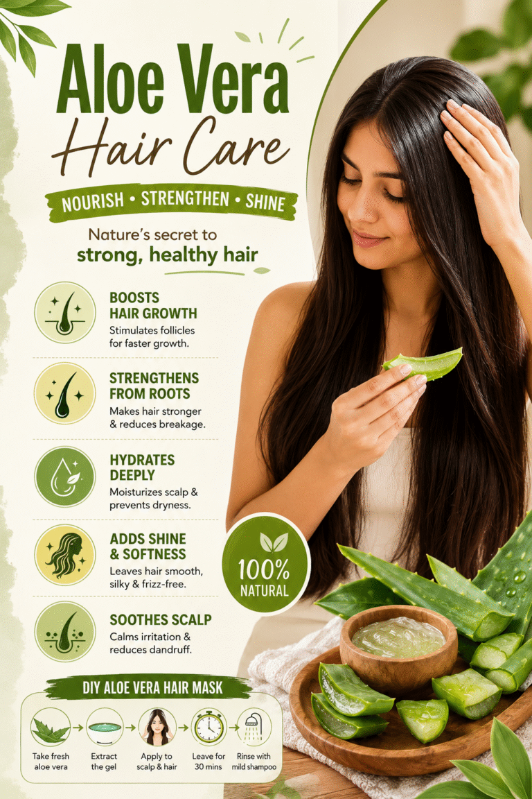 Aloe Vera for Hair Growth  DIY Remedy for Stronger, Healthier Hair