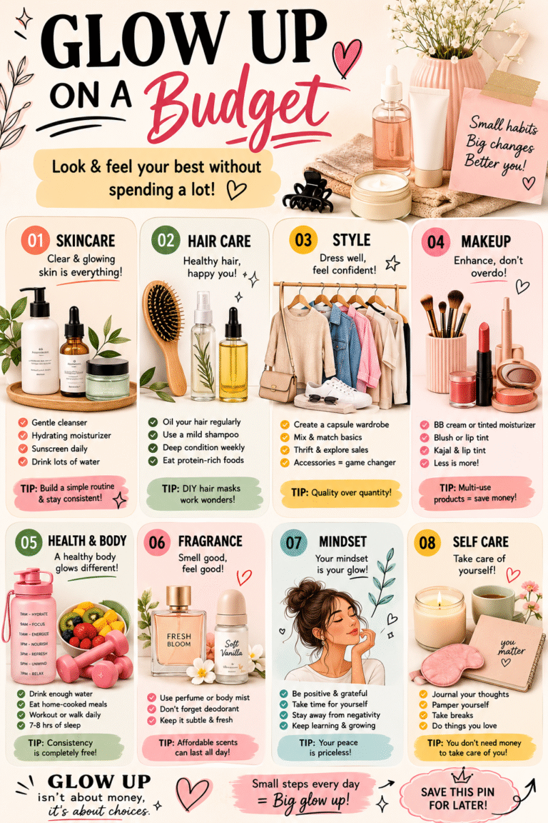 Glow Up on a Budget 8 Affordable Beauty  Self Care Tips for a Gorgeous Glow