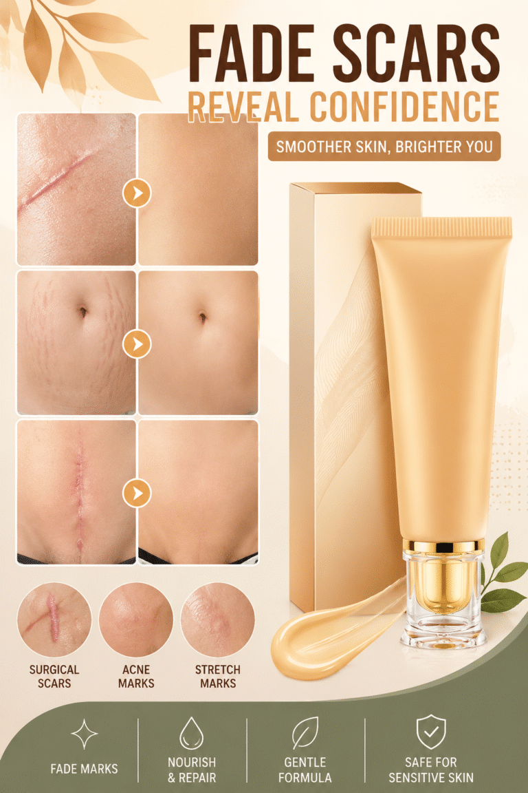Scar Removal Cream for Acne Marks, Stretch Marks  Skin Repair Tips