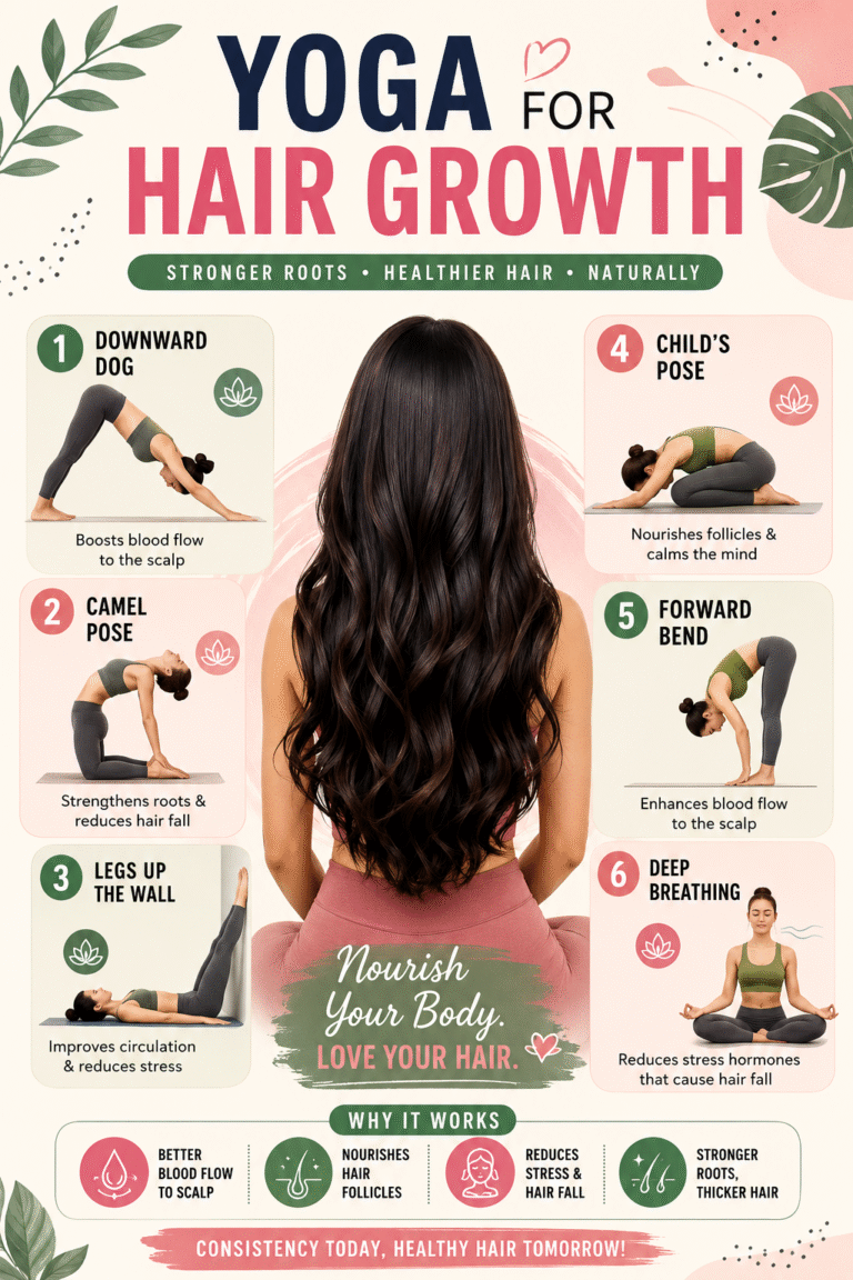 Yoga for Hair Growth 6 Best Yoga Poses for Strong, Healthy Hair Naturally