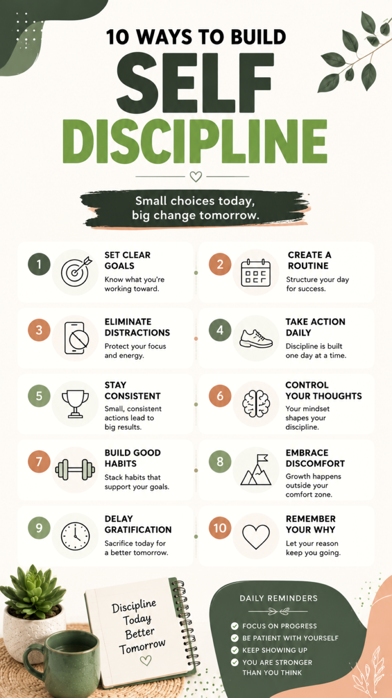 10 Self Discipline Habits to Build Better Routines  Achieve Your Goals