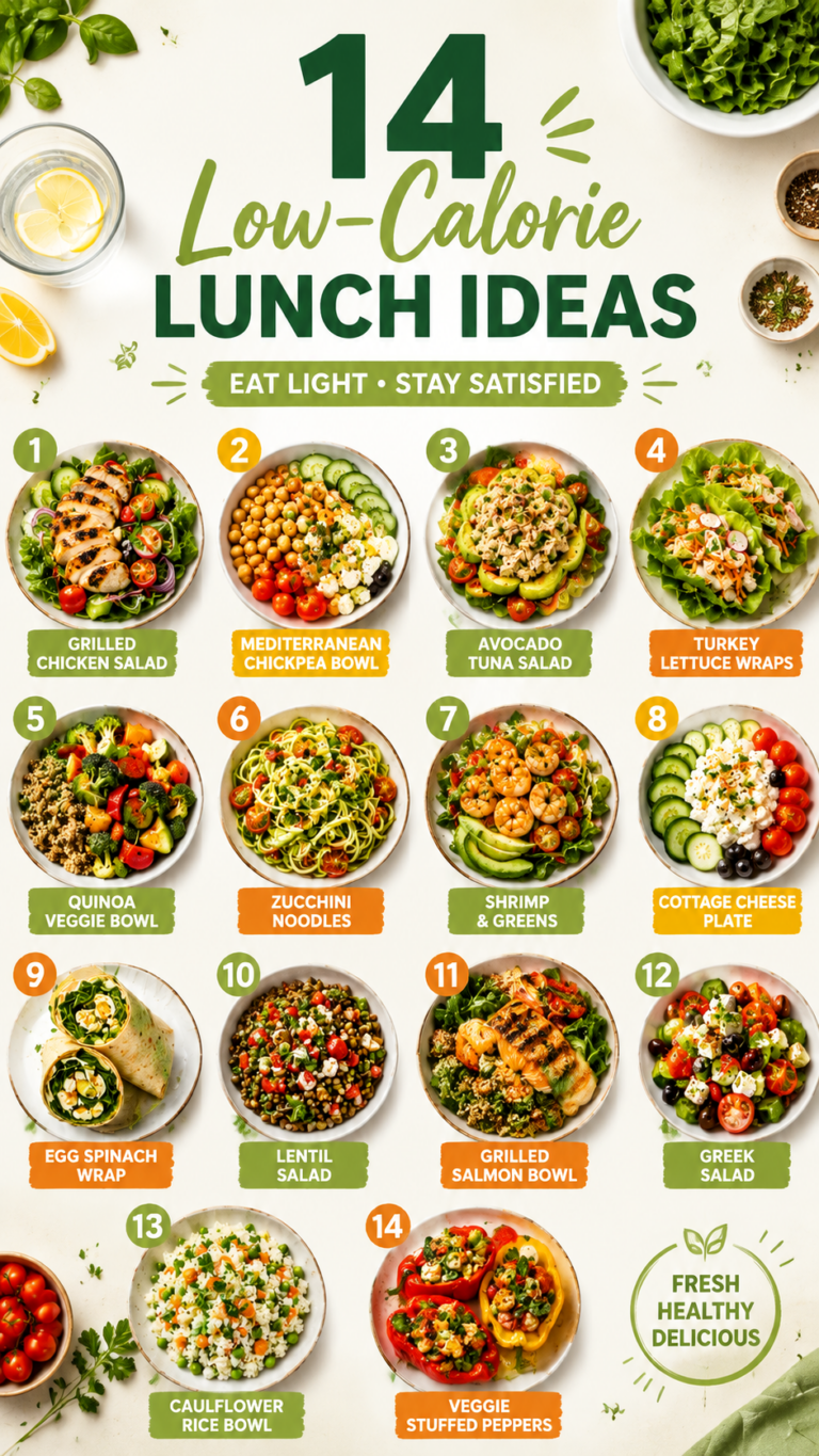 14 Healthy Low-Calorie Lunch Ideas for Weight Loss  Easy Meal Prep