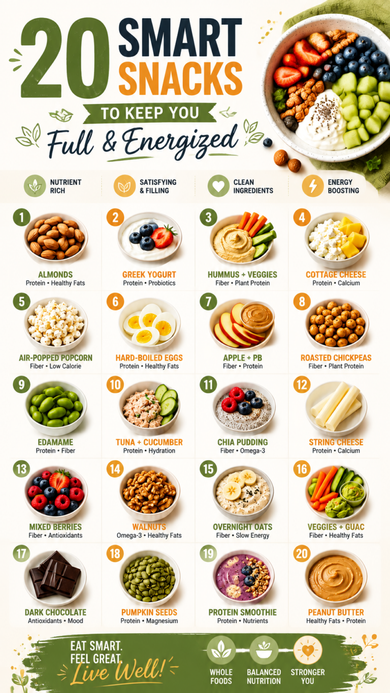 20 High Protein Smart Snacks That Keep You Full  Satisfied Longer