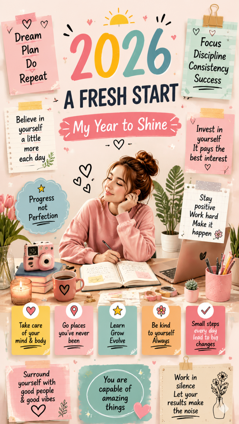 2026 Vision Board Ideas  Study Motivation, Goal Planner  Dream Life Aesthetic