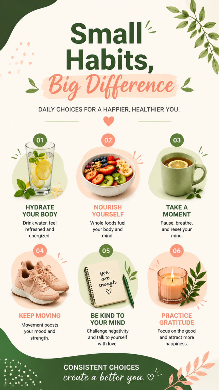 6 Small Daily Habits for a Healthier, Happier Life  Healthy Habits That Stick
