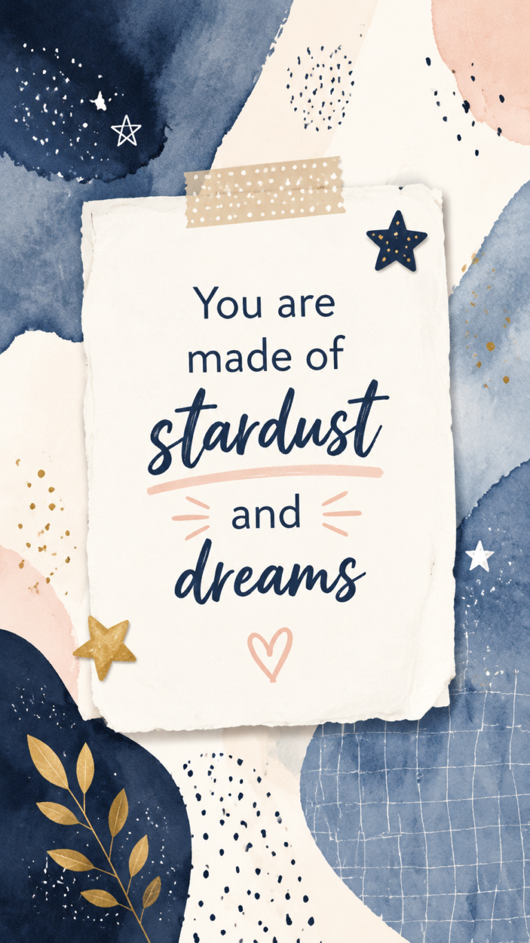 Aesthetic Journal Ideas  Blue Scrapbook, Stardust Theme  Creative Journaling