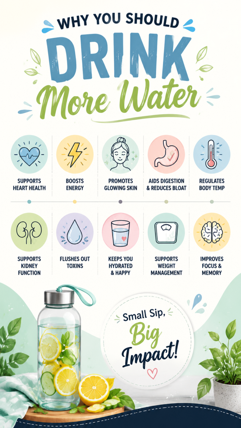 Drinking More Water Benefits  Healthy Hydration Tips  Wellness Guide