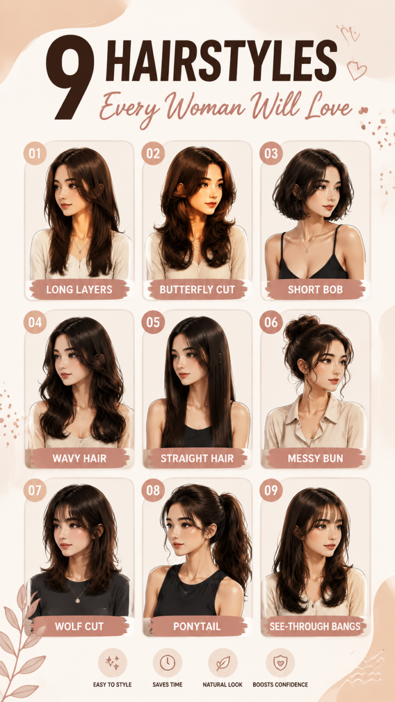 9 Trendy Womens Hairstyles for a Chic and Stylish Look