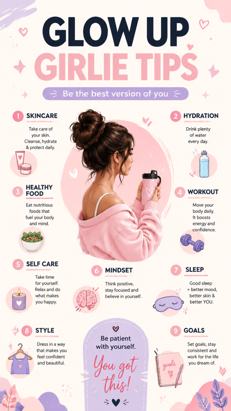 Glow Up Girlies 9 Daily Habits to Look  Feel Your Best