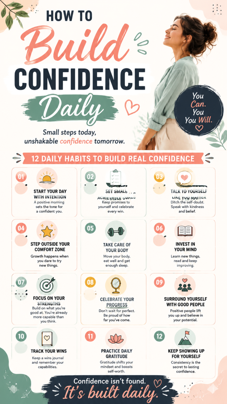 12 Daily Habits to Build Confidence  Simple Self-Growth Tips