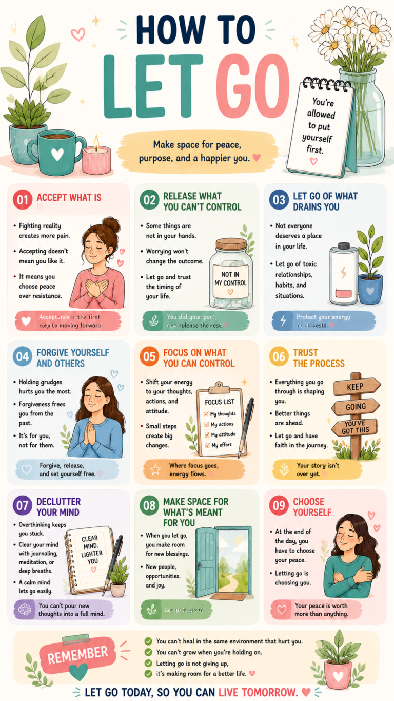 How to Let Go of the Past  Find Peace  Emotional Healing Tips