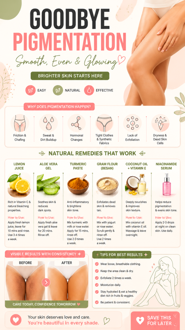 How to Reduce Inner Thigh Pigmentation Naturally  Dark Inner Thigh Brightening Tips