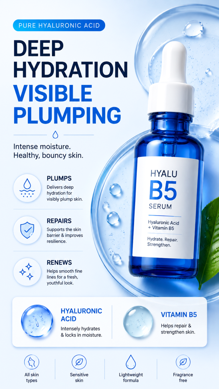 La Roche-Posay Hyalu B5 Serum for Plump, Hydrated  Dewy Skin