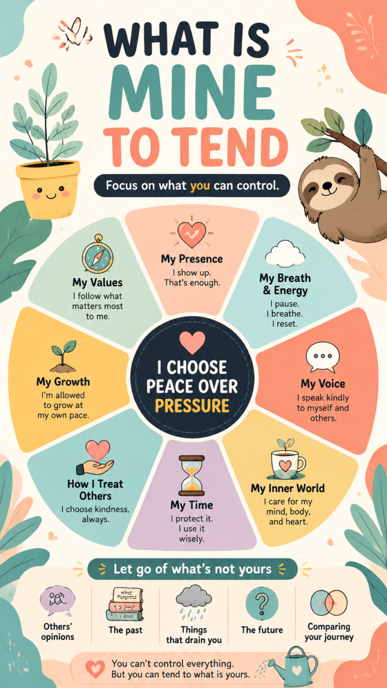 What Is Not Mine To Carry Letting Go of Stress and Finding Inner Peace