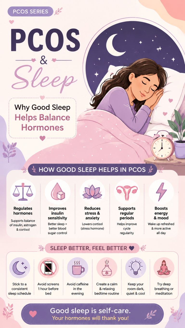 PCOS  Sleep How Quality Sleep Supports Hormone Balance  Health