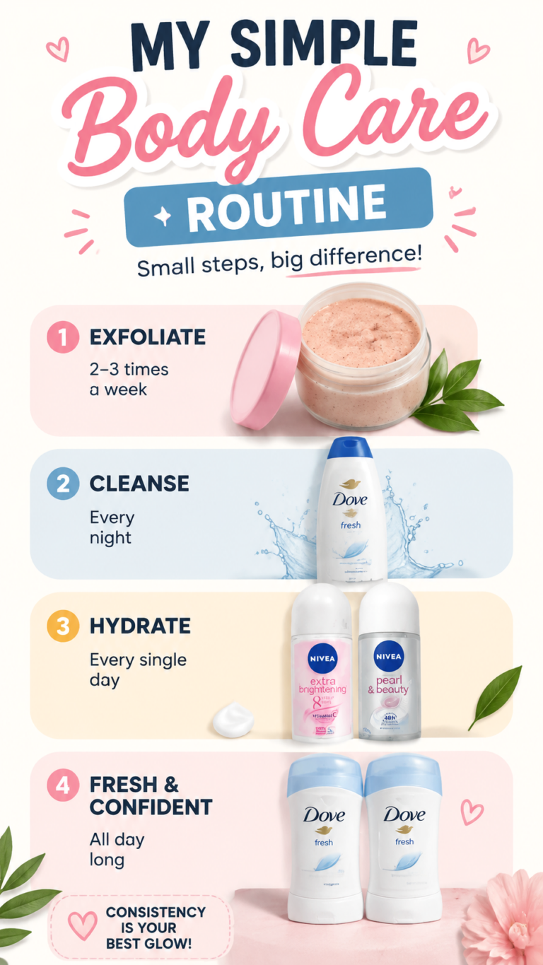 Best Body Care Routine for Soft Smooth Skin  Easy Weekly Skincare Essentials
