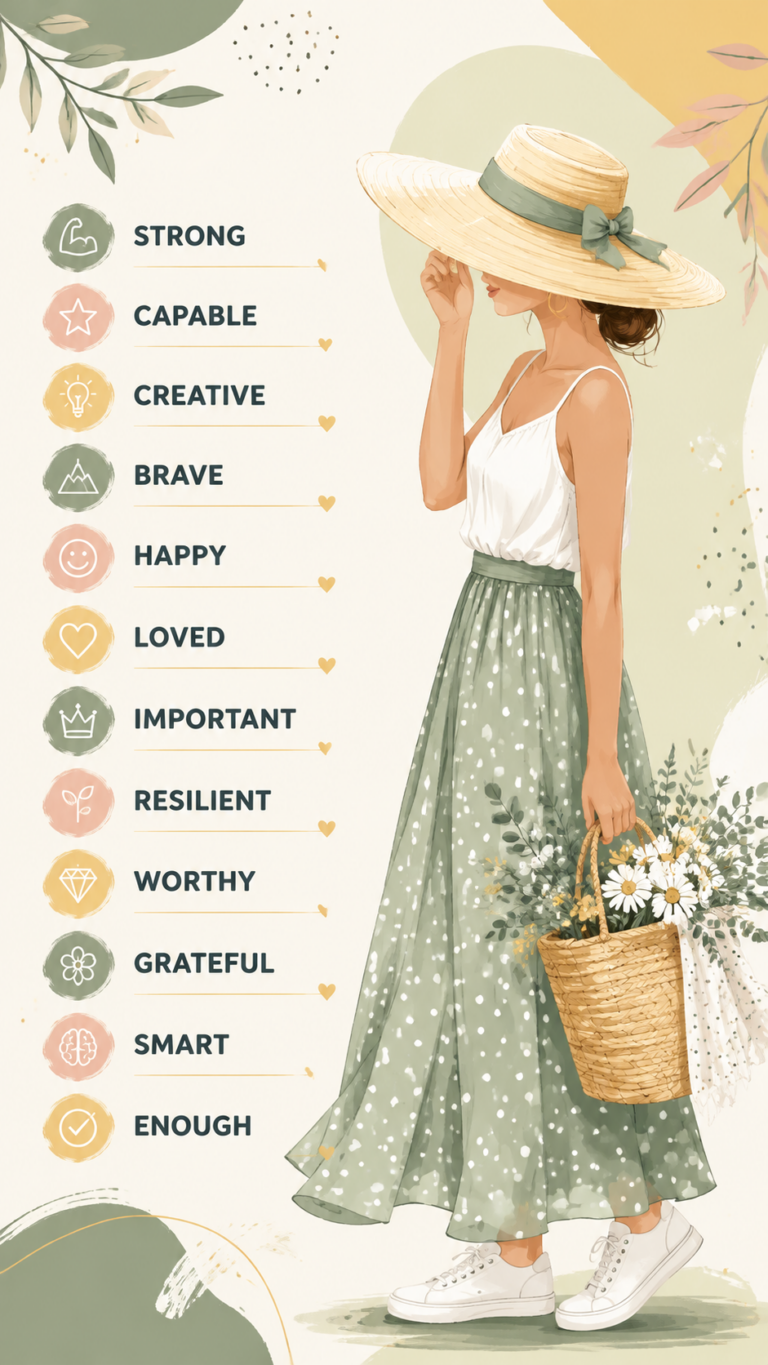 Positive Affirmations for Self Love, Confidence  Daily Motivation