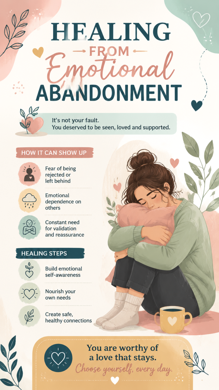 Healing Abandonment Wounds Emotional Healing Tips for Self Love  Growth