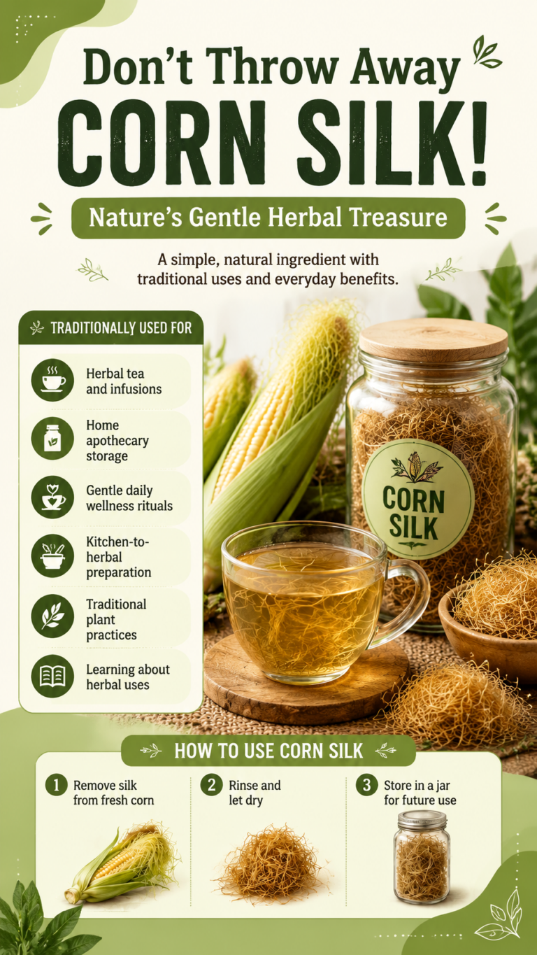 Dont Throw Away Corn Silk Traditional Herbal Tea Uses  Storage Tips